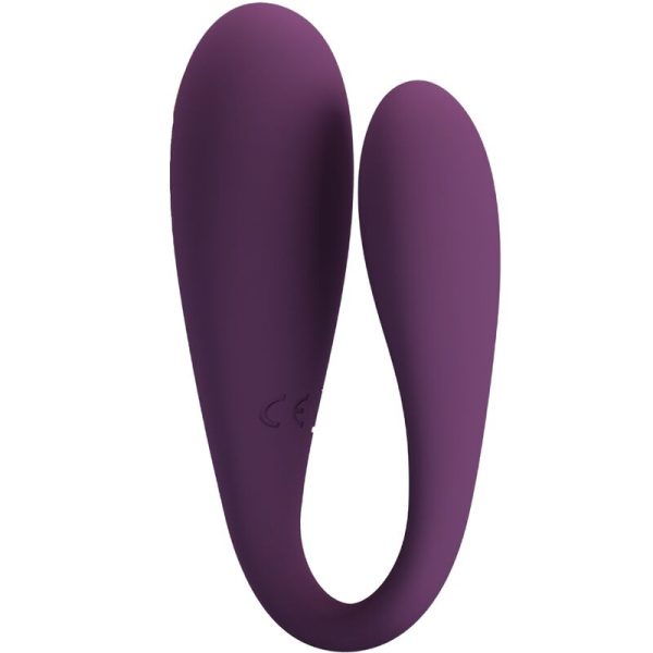 PRETTY LOVE - AUGUST REMOTE GLOBAL DOUBLE PLEASURE VIBRATOR - Afbeelding 2