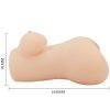 CRAZY BULL - REALISTIC VAGINA AND ANUS HANNAH VIBRATOR - Afbeelding 7