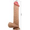 PRETTY LOVE - SLIDING SKIN SERIES REALISTIC DILDO WITH SLIDING SKIN SUCTION CUP FLESH 26 CM - Afbeelding 6