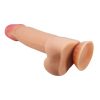 PRETTY LOVE - SLIDING SKIN SERIES REALISTIC DILDO WITH SLIDING SKIN SUCTION CUP 21.8 CM - Afbeelding 4