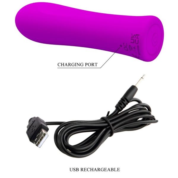 PRETTY LOVE - ALFREDA SUPER POWER VIBRATOR VIOLET - Afbeelding 7