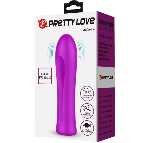 PRETTY LOVE - ALFREDA SUPER POWER VIBRATOR VIOLET - Afbeelding 8