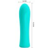 PRETTY LOVE - ALFREDA SUPER POWER VIBRATOR AQUA GREEN - Afbeelding 5