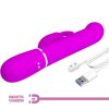 PRETTY LOVE - COALE RABBIT VIBRATOR PEARLS VIOLET - Afbeelding 9
