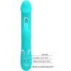 PRETTY LOVE - KAMPAS RABBIT 3 IN 1 MULTIFUNCTION VIBRATOR WITH TONGUE AQUA GREEN - Afbeelding 8