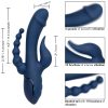 CALEXOTICS - VIBRATOR TRIPLE ORGASM BLUE - Afbeelding 9