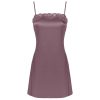 LIVCO CORSETTI FASHION - JACQUELINE LC 90249 DRESSING GOWN + SHIRT + PANTY VIOLET S/M - Afbeelding 4