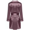 LIVCO CORSETTI FASHION - JACQUELINE LC 90249 DRESSING GOWN + SHIRT + PANTY VIOLET S/M - Afbeelding 5