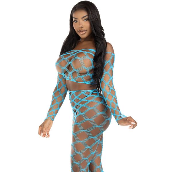 LEG AVENUE - TOP & LEGGINS HARDCORE BLUE - Afbeelding 5