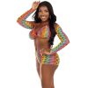 LEG AVENUE - THREE PIECE SET MULTICOLOR - Afbeelding 3