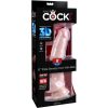 KING COCK - TRIPLE DENSITY DILDO 18.4 CM - Afbeelding 8
