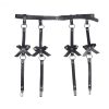 SUBBLIME - LEATHER CHAINLEG HARNESS BLACK ONE SIZE - Afbeelding 4