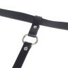 SUBBLIME - LEATHER CHAINLEG HARNESS BLACK ONE SIZE - Afbeelding 5