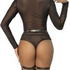 SUBBLIME - LEATHER BODY HARNESS BLACK ONE SIZE - Afbeelding 3