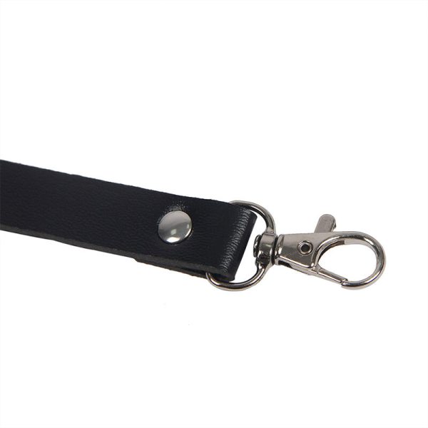 SUBBLIME - BODY HARNESS ADJUSTABLE STRAPS LEATHER BLACK ONE SIZE - Afbeelding 7