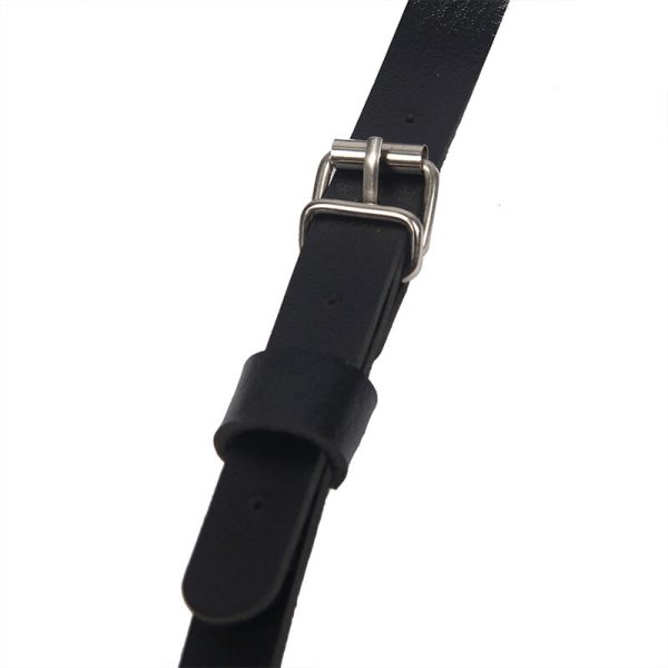 SUBBLIME - BODY HARNESS ADJUSTABLE STRAPS LEATHER BLACK ONE SIZE - Afbeelding 8