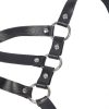 SUBBLIME - BODY HARNESS ADJUSTABLE STRAPS LEATHER BLACK ONE SIZE - Afbeelding 5