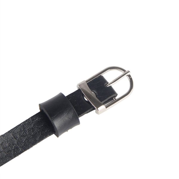 SUBBLIME - CHEST HARNESS LEATHER CHAINS BLACK ONE SIZE - Afbeelding 7