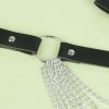 SUBBLIME - LEATHER CHAINBELT BLACK ONE SIZE - Afbeelding 5