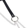 SUBBLIME - LEATHER RING CHAINBELT BLACK ONE SIZE - Afbeelding 5