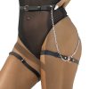 SUBBLIME - LEATHER BELT HARNESS BLACK ONE SIZE - Afbeelding 2