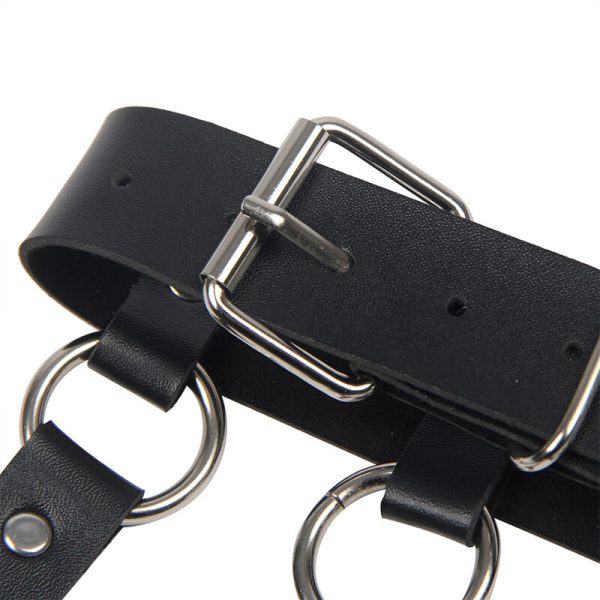 SUBBLIME - CHEST HARNESS WITH BIG RING CHAINS ONE SIZE - Afbeelding 6