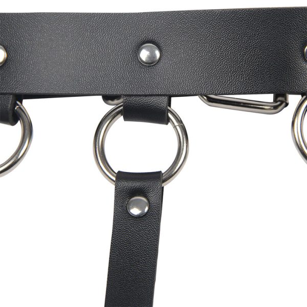 SUBBLIME - CHEST HARNESS WITH BIG RING CHAINS ONE SIZE - Afbeelding 8