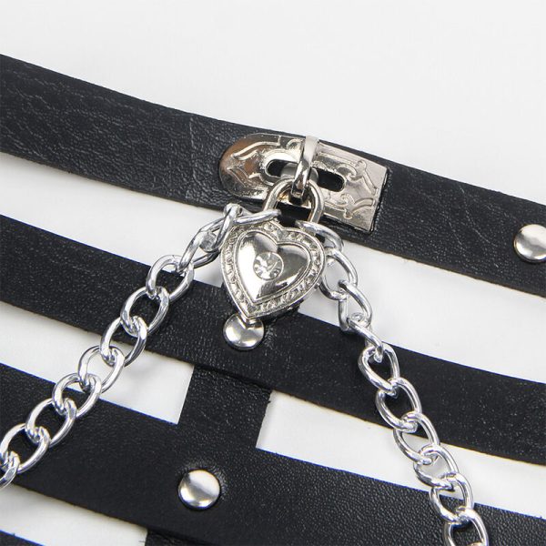 SUBBLIME - CORSET HARNESS WITH CHAINDETAIL ONE SIZE - Afbeelding 8