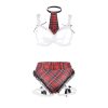 SUBBLIME - SEXY SCHOOLGIRL COSTUME WITH BRA S/M - Afbeelding 5