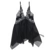 SUBBLIME - BABYDOLL FABRIC TULLE CHEST LACE L/XL - Afbeelding 4