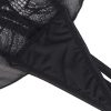 SUBBLIME - TEDDY HALTER NECK BARE BACK LACE BLACK S/M - Afbeelding 9