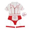 SUBBLIME - SEXY BODY NURSE COSTUME S/M - Afbeelding 4