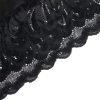 SUBBLIME - BABYDOLL WITH FLORAL PRINT CHEST BLACK S/M - Afbeelding 10