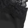 SUBBLIME - BABYDOLL WITH FLORAL PRINT CHEST BLACK S/M - Afbeelding 8