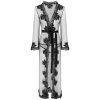 LIVCO CORSETTI FASHION - NOKINA LC XG055 DRESSIN G GOWN + PANTY BLACK ONE SIZE - Afbeelding 3