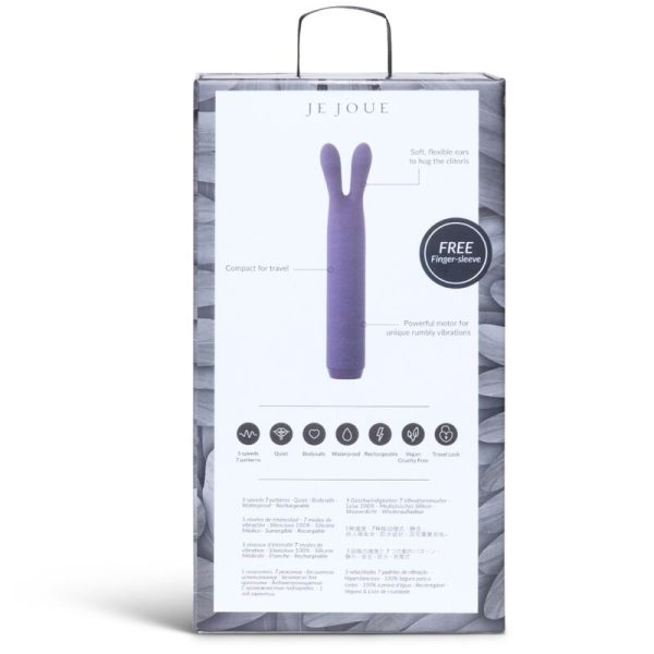 JE JOUE - VIBRATING BULLET RABBIT PURPLE - Afbeelding 6