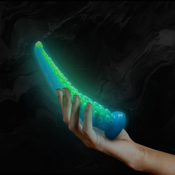 EPIC - SCYLLA FLUORESCENT THIN TENTACLE DILDO SMALL SIZE - Afbeelding 9