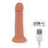 ONINDER - LARGE BOGOTÁ VIBRATOR DILDO 9 SPEEDS NATURAL 22 CM -O- 4.5 CM - FREE APP - Afbeelding 5