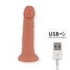 ONINDER - MEDIUM BOGOTÁ VIBRATOR DILDO 9 SPEEDS NATURAL 20 CM -O- 4.2 CM - FREE APP - Afbeelding 4