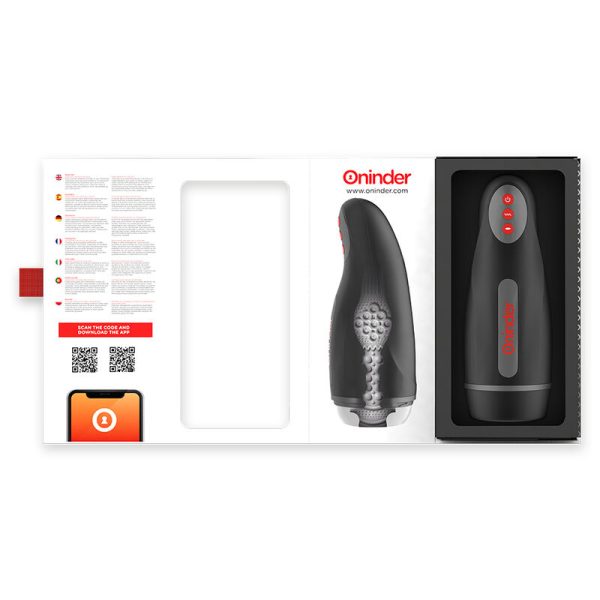ONINDER - SEOUL RECHARGEABLE MALE MASTURBATOR 10 SPEED - FREE APP - Afbeelding 8
