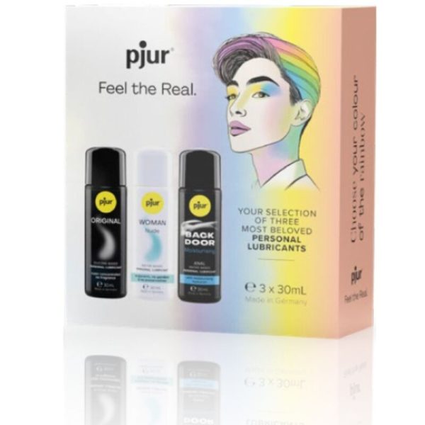 PJUR - PRIDE SET PREMIUM LUBRICANTS 3 X 30 ML - Afbeelding 2