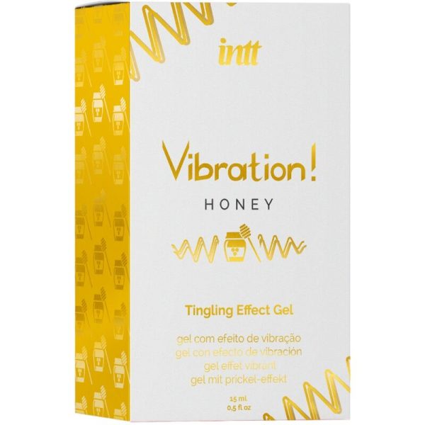 INTT - POWERFUL INTIMATE STIMULANT HONEY LIQUID VIBRATOR GEL 15 ML - Afbeelding 3