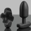 ELECTRASTIM - TARTARUS ANAL PLUG QUADRIPOLAR SILICONE BLACK - Afbeelding 7