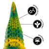 EPIC - CETUS GREEN TENTACLE DILDO LARGE SIZE - Afbeelding 8