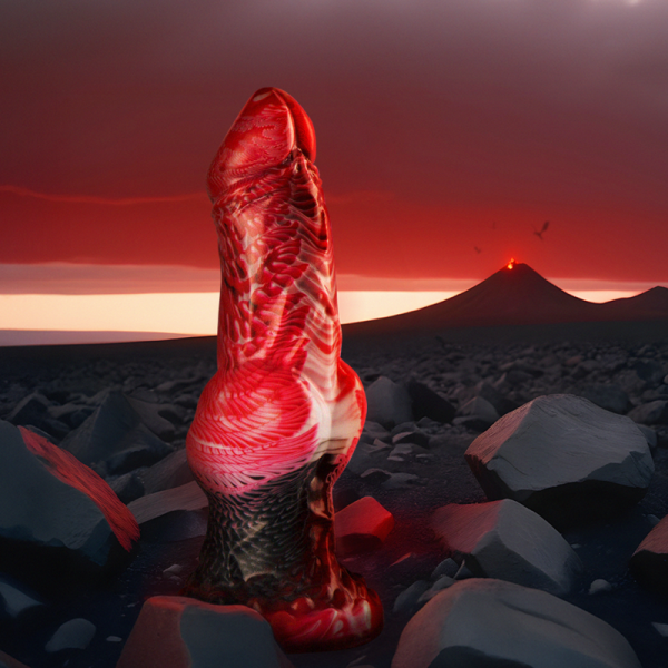 EPIC - HELIOS DILDO WITH TESTICLES HEAT AND ECSTASY - Afbeelding 9