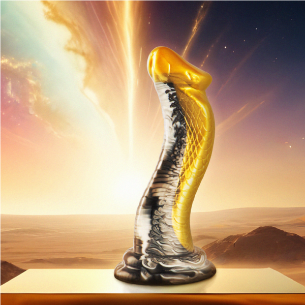 EPIC - DRAKON DILDO YELLOW COBRA - Afbeelding 9