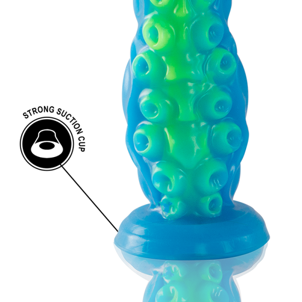 EPIC - SCYLLA FLUORESCENT THIN TENTACLE DILDO SMALL SIZE - Afbeelding 7