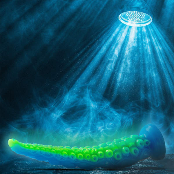 EPIC - SCYLLA FLUORESCENT THIN TENTACLE DILDO SMALL SIZE - Afbeelding 10