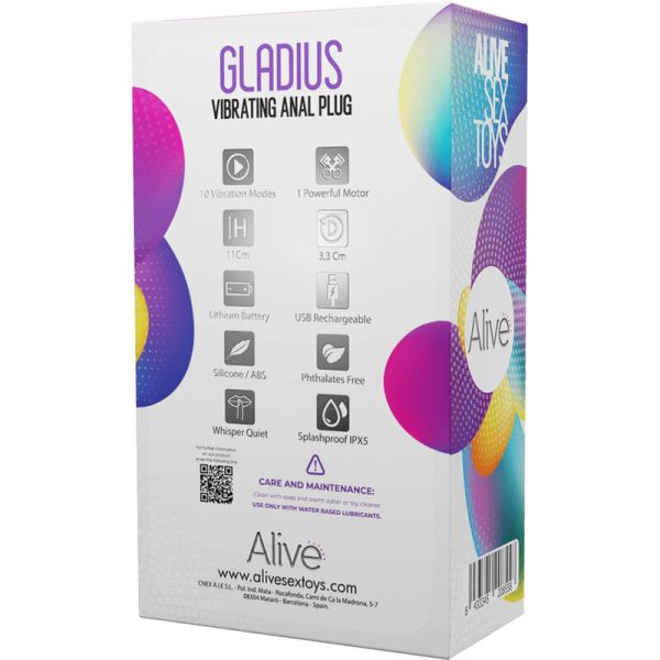 ALIVE - GLADIUS ANAL VIBRATOR PLUG - Afbeelding 6