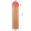 PRETTY LOVE - NILE PENIS EXTENDER COVER FLESH - Afbeelding 4